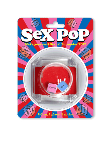 Sex Pop Dice Game for Couples - Compact Fun Size Games