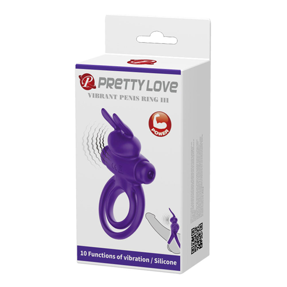 Vibrant Penis Ring III – Silicone Rabbit Cock Ring Vibrator > Vibrators > Ladies > Rabbit