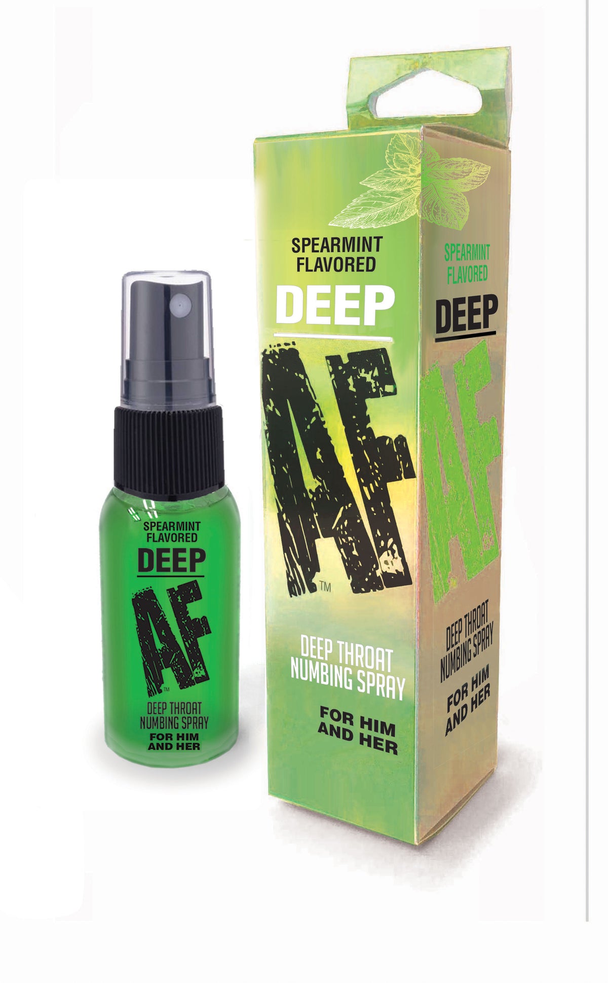 Deep AF Mint Flavoured Deep Throat Spray 29 ml Default Title > Lube > Oral Gels & Sprays