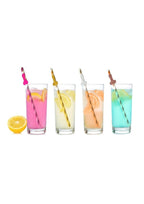 Glitterati Penis Tall Straws Party Straws 8 Pack > Novelties > Party Supplies