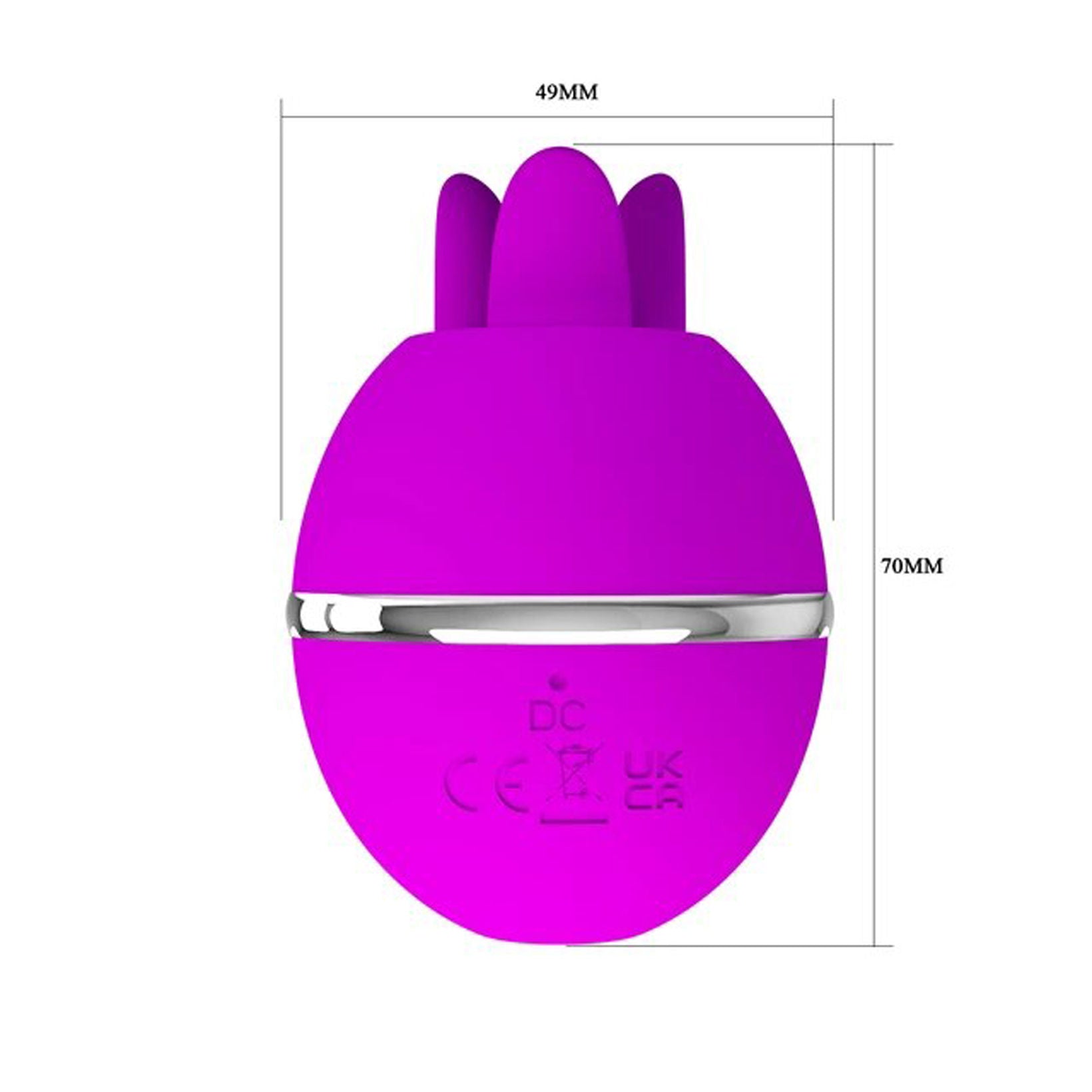 Gemini Ball – Pulsating and Licking Ball-Shaped Vibrator Secondary image