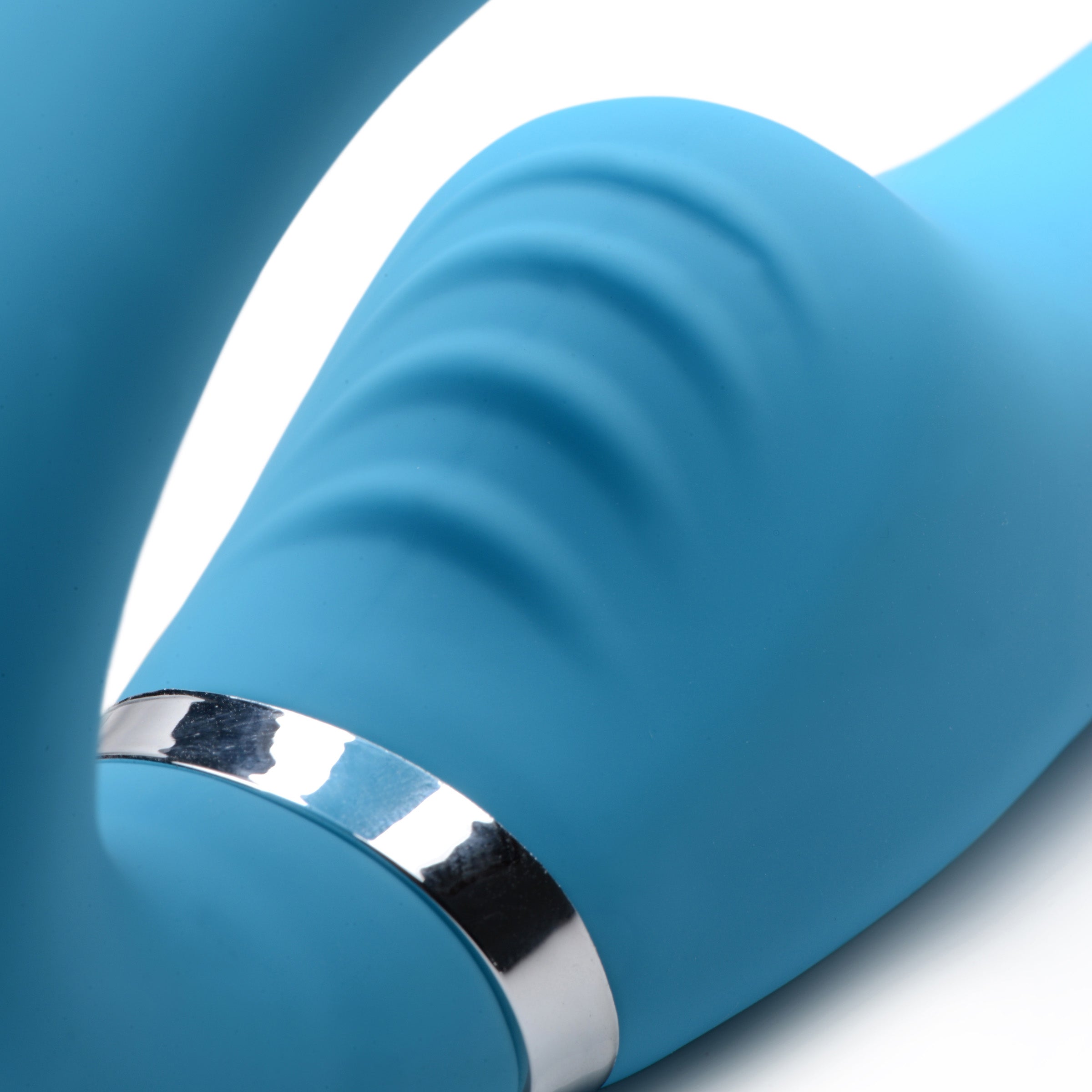 Mighty Rider 10X Strapless Strap-On Blue with Remote Control > Dildos > Strapless Strap Ons