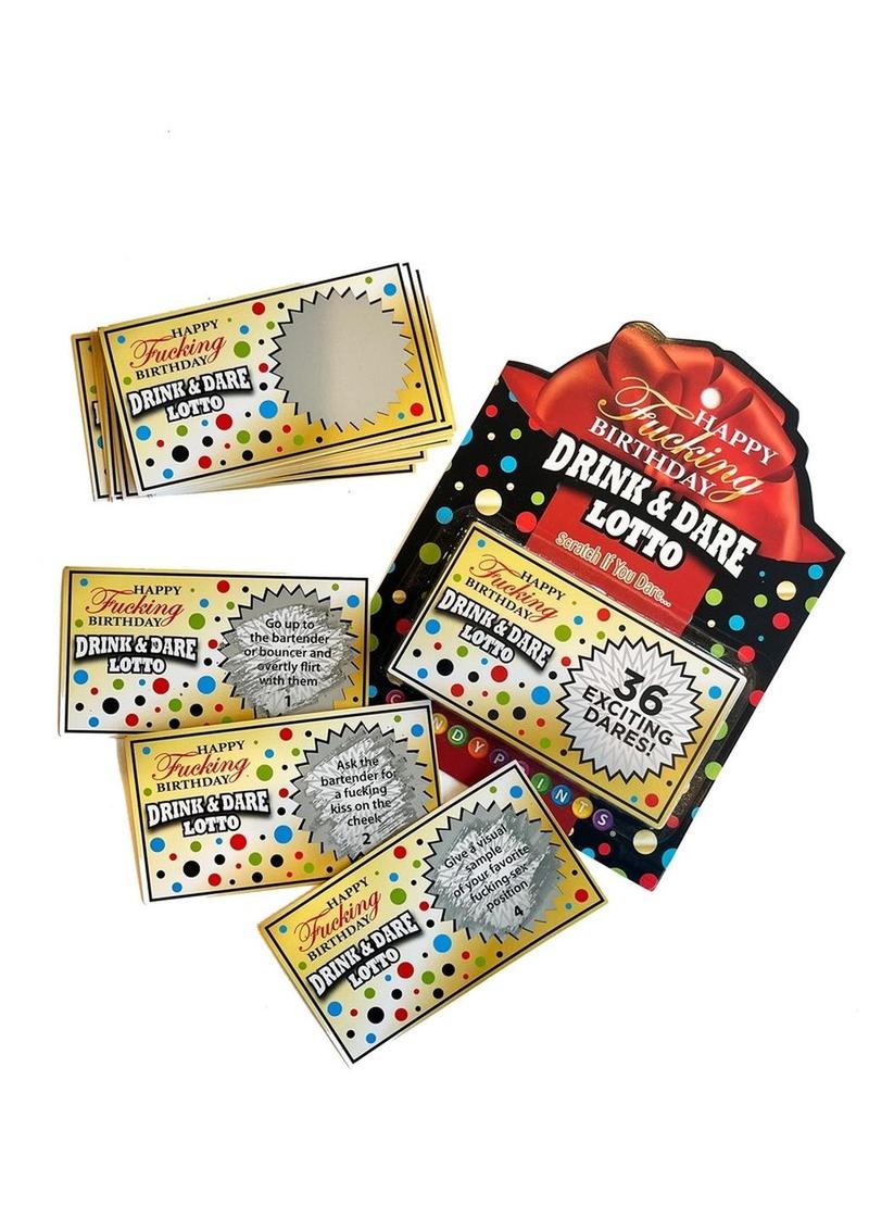 Happy Fucking Birthday Lotto – Party Game Drinking Game > Novelties > Party Supplies