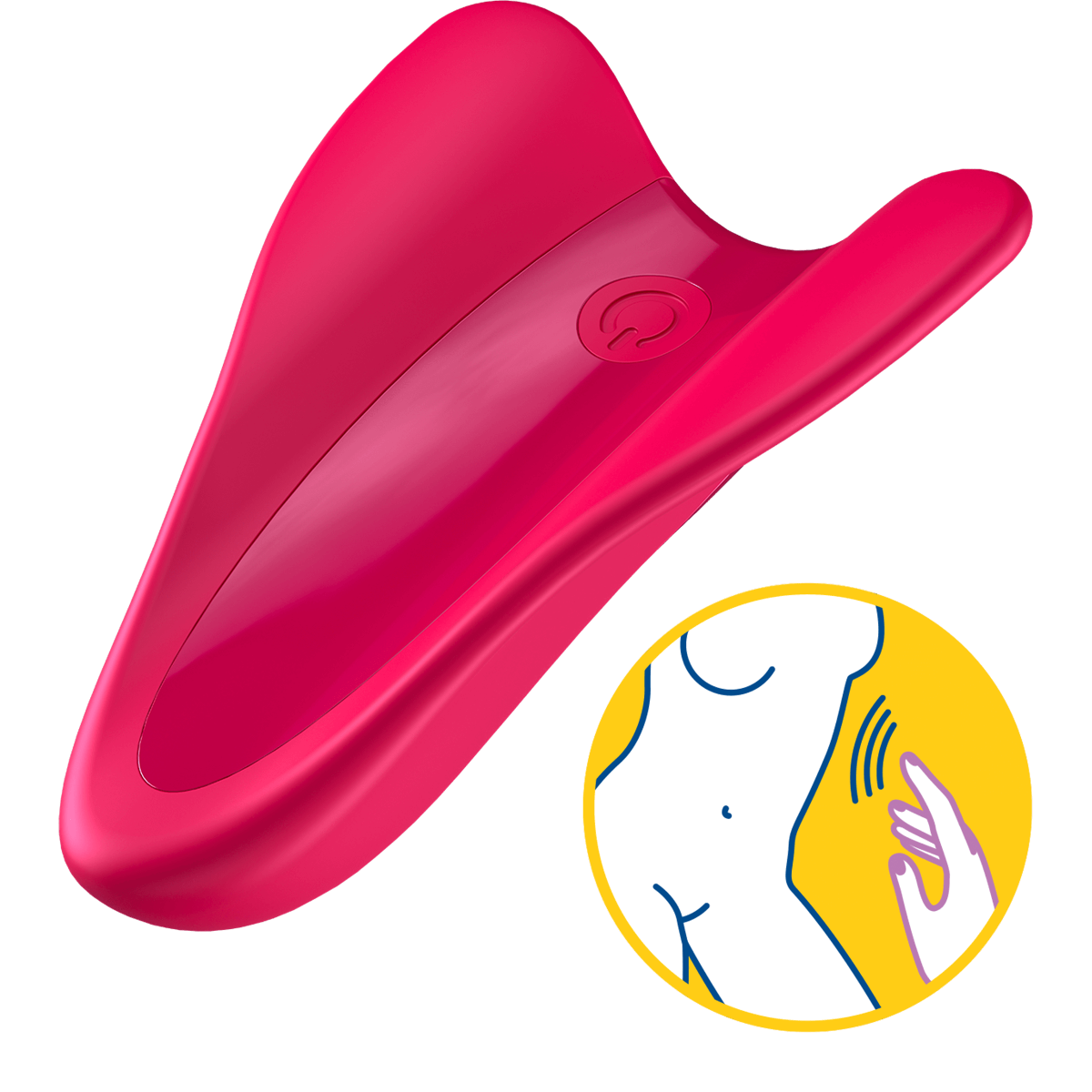 Satisfyer High Fly USB Rechargeable Finger Stimulator > Vibrators > Finger Vibrators