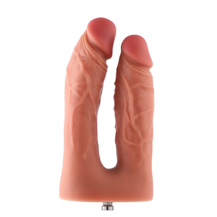 Hismith - 6.5" Silicone Double Penetrator Dildo (KlicLok)