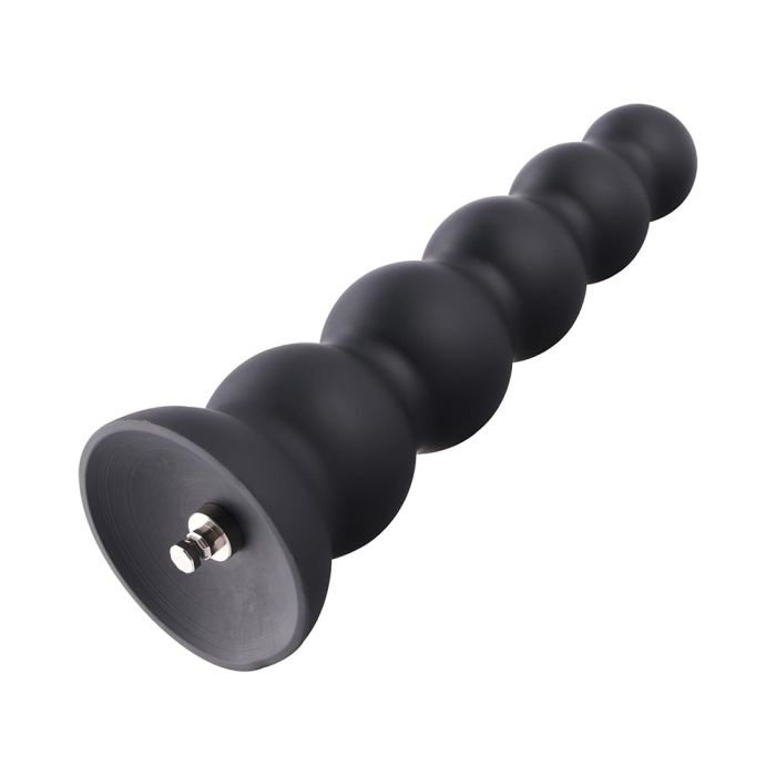 Hismith - 11.8" Silicone Smooth 5 Balls Beaded Anal Dildo (KlicLok)
