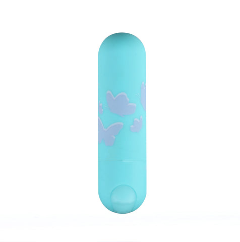 Maia Julia Teal 7.6 Centimeter Bullet Vibrator > Vibrators > Mini Vibrators