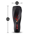 M for Men Storm (White) – Ribbed Masturbator Cup Vibrator with 7 Vibration Functions and Suction > Sex Toys For Men > Masturbators > Vibrating