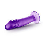 B Yours Sweet N Small Realistic Dildo with Suction Cup (4 and 6 Inch) Purple 6 Inch > Dildos > Slim Dildos