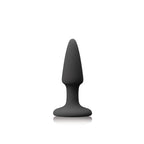 Colours Pleasures Black Mini – Satin Smooth 7cm Insertable Silicone Butt Plug > Anal Range > Butt Plugs