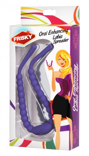 Oral Enhancing Hands Free Labia Spreader in Pink > Bondage Gear > Medical Instruments