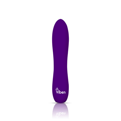 Viben Vivacious Rumble Motor Rechargeable Bullet Vibrator Violet BULLETS