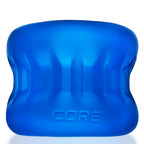 Ultracore Core Ballstretcher with Axis Ring in Blue Ice > Sex Toys For Men > Ball Stretchers