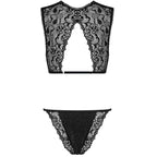 Elisetta 2-Piece Set – Lace And Glitter Trim Lingerie Set > Clothes > Lingerie Sets