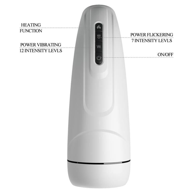Pretty Love Marissa – Rechargeable Licking and Vibrating Masturbator with 7 Patterns and 12 Intensity Levels > Sex Toys For Men > Masturbators Premium