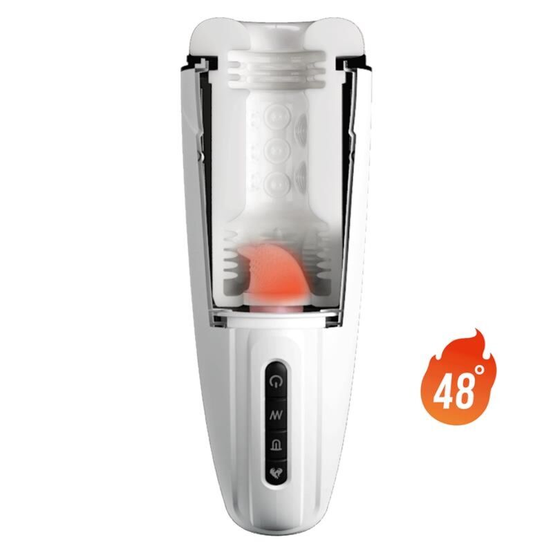 Pretty Love Marissa – Rechargeable Licking and Vibrating Masturbator with 7 Patterns and 12 Intensity Levels > Sex Toys For Men > Masturbators Premium