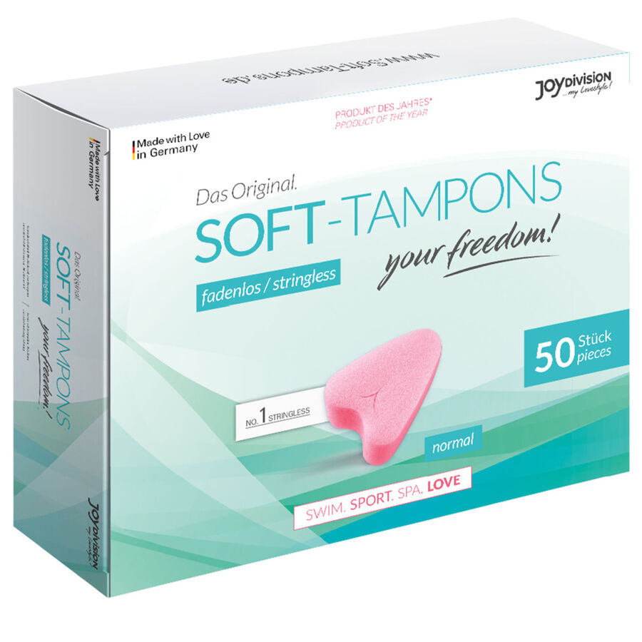 Joy Division Soft Sponge (50 Pieces) – Flexible Menstrual Sponge > Essentials > Menstrual Products Main image