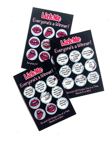 Lick Me Lotto Naughty Scratcher – Erotic Game Sex Toy Gag Gifts & Novelties