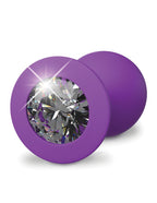 Fantasy For Her Little Gem Medium Plug Purple 8.1 cm Butt Plug Purple > Anal Range > Jewel Butt Plugs