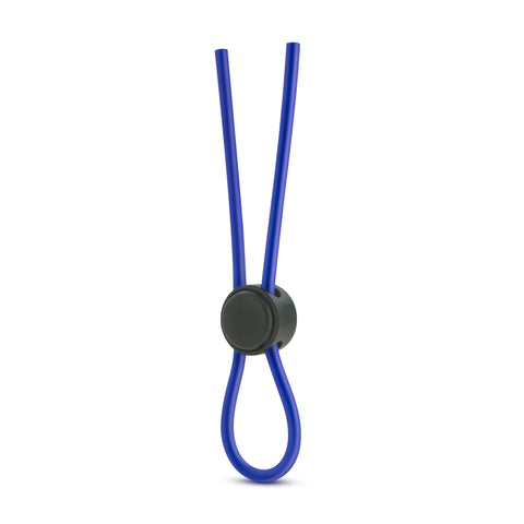 Stay Hard Silicone Loop Cock Ring in Blue COCK RINGS