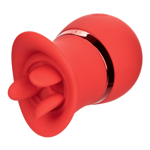 French Kiss Suck & Play Interchangeable Set – 12 Function Vibration and Suction Toy > Vibrators > Ladies > Clitoral Vibrators and Stimulators