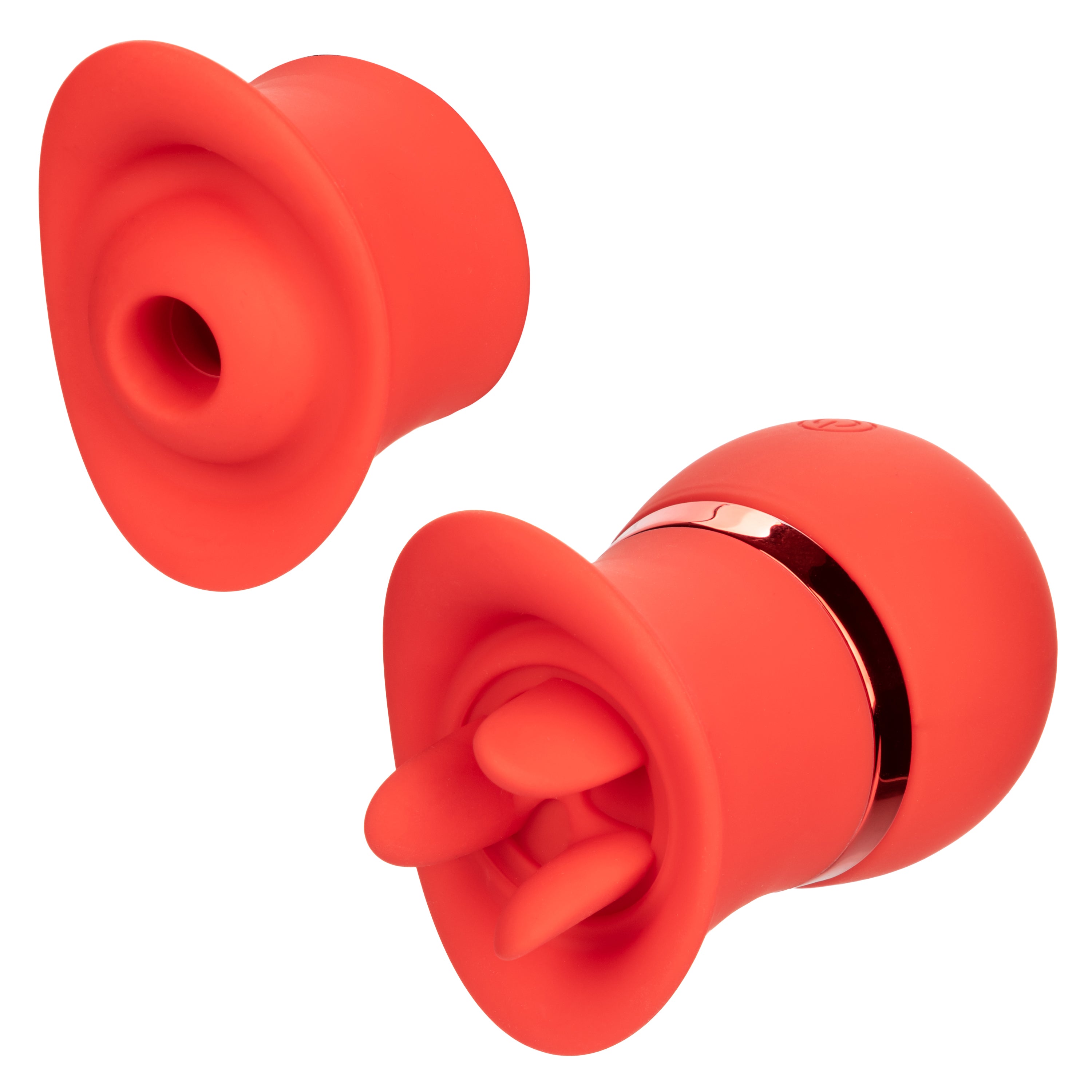 French Kiss Suck & Play Interchangeable Set – 12 Function Vibration and Suction Toy > Vibrators > Ladies > Clitoral Vibrators and Stimulators