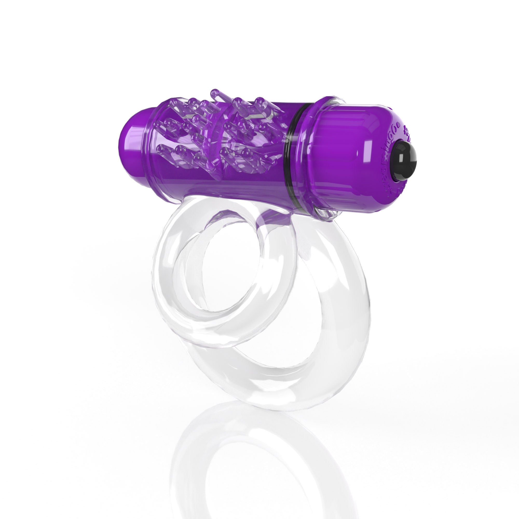 Double O 6 4T High Pitch Treble (Grape) > Cock Ring > Vibrating