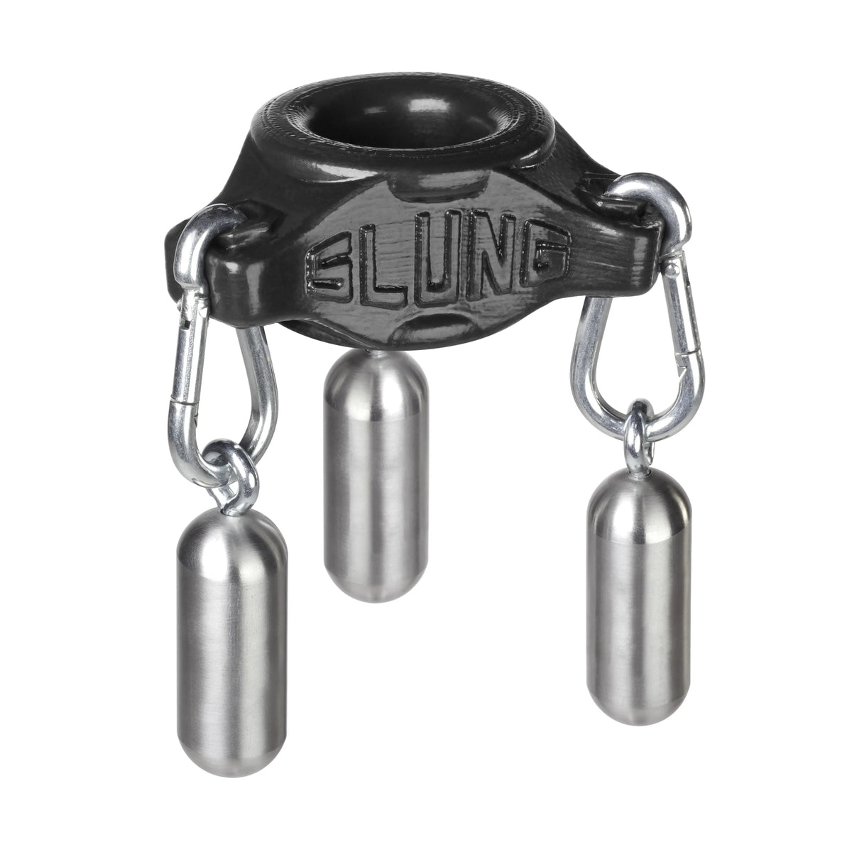 Slung Ballstretcher With Three 2 Inch Carabiners – Ballstretcher > Sex Toys For Men > Ball Stretchers