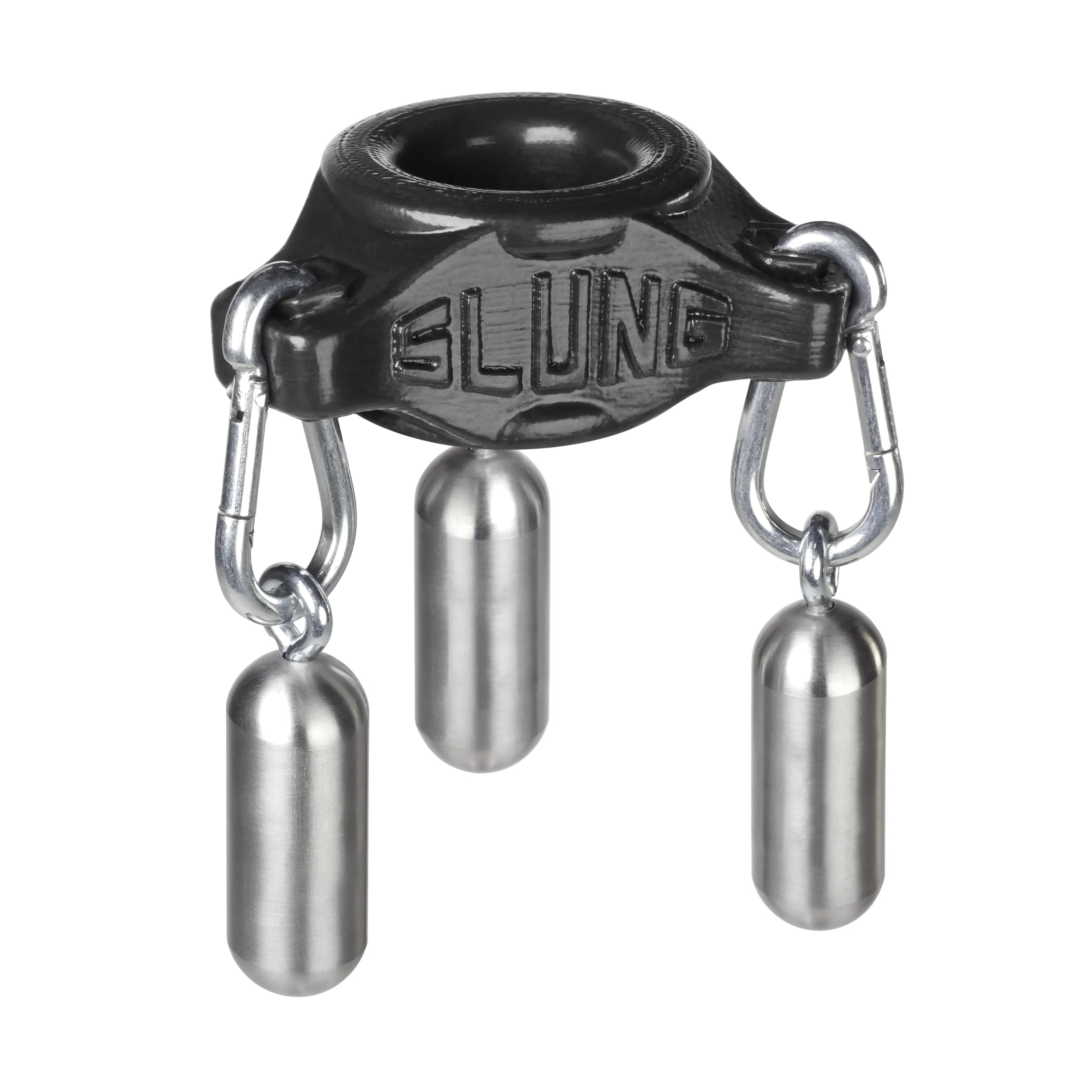 Slung Ballstretcher With Three 2 Inch Carabiners – Ballstretcher > Sex Toys For Men > Ball Stretchers