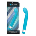 Rose Scarlet G Blue G-Spot Vibrator Waterproof 7 Inches Blue > Sex Toys For Ladies > G-Spot Vibrators