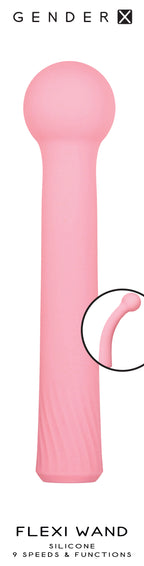 Gender X Flexi Wand – USB Rechargeable 16.6 cm Vibrator > Vibrators > Standard Vibrators