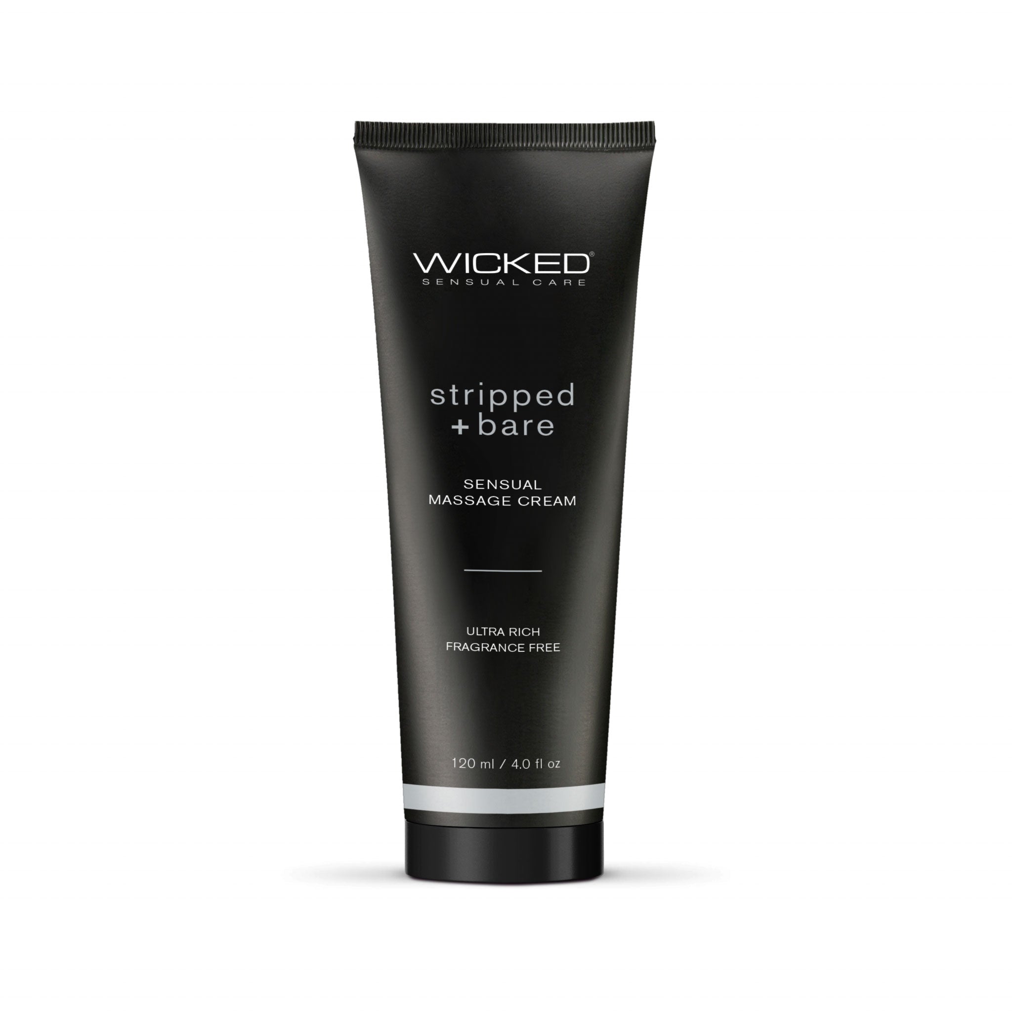 Wicked Stripped Bare Sensual Massage Cream for Intimate Moments Default Title Massage Oil