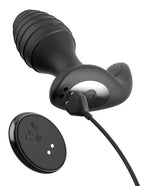 Anal Fantasy Elite Gyro Milk Pro Black 4.25" Prostate Stimulator > Anal Range > Prostate Plugs