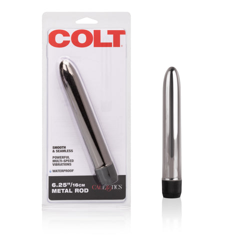 Colt Metal 6.25 Inch – Multi-Speed Silver Vibrator with Smooth Seamless Finish > Vibrators > Standard Vibrators