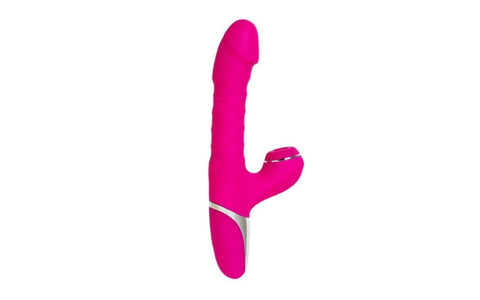 JOS To-Frolly Thrusting and Sucking Vibrator 2cm Stretch VIBRATORS-RABBIT-MULTI