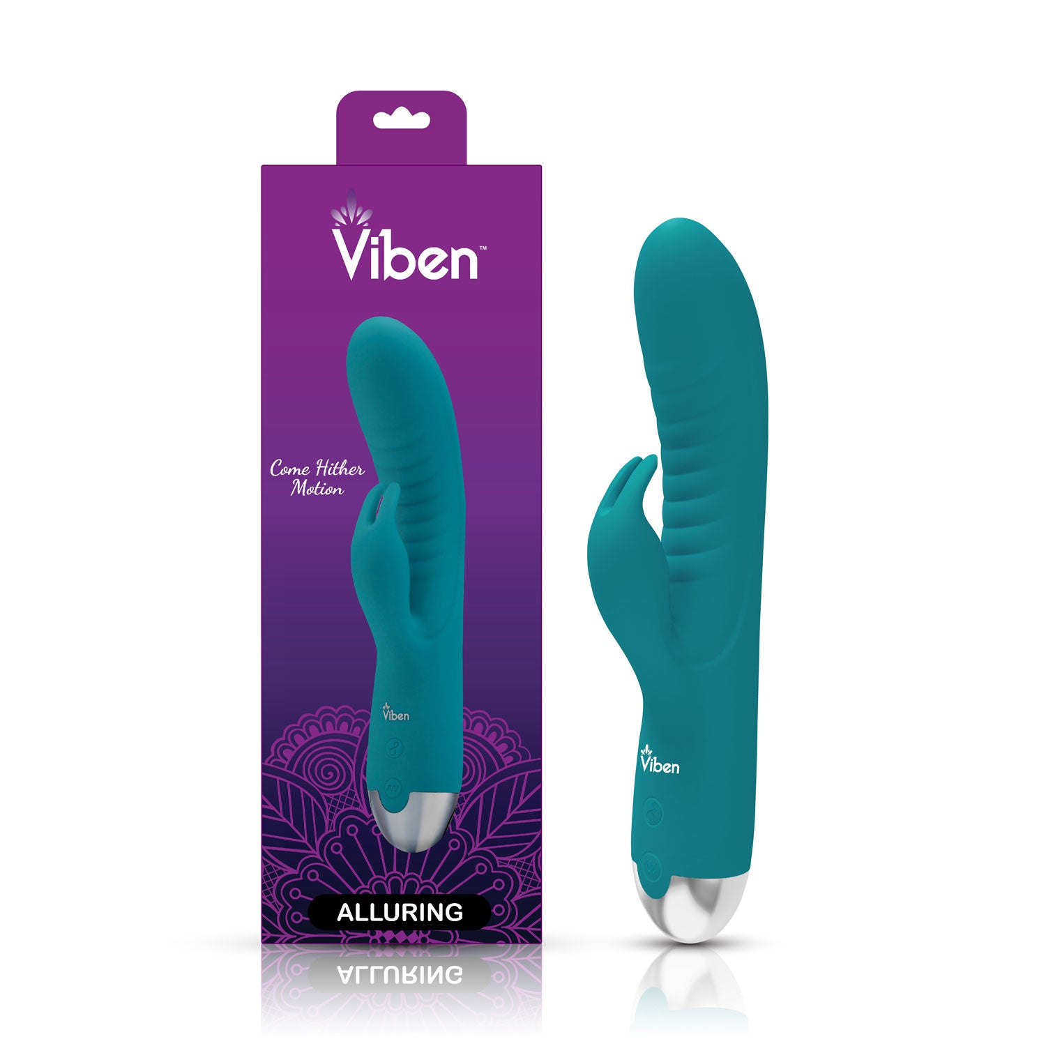 Viben Alluring Come Hither Rabbit Vibe Ocean G-Spot Massager Vibrators - G Spot