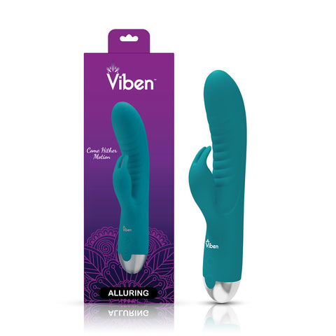 Viben Alluring Come Hither Rabbit Vibe Ocean G-Spot Massager Vibrators - G Spot