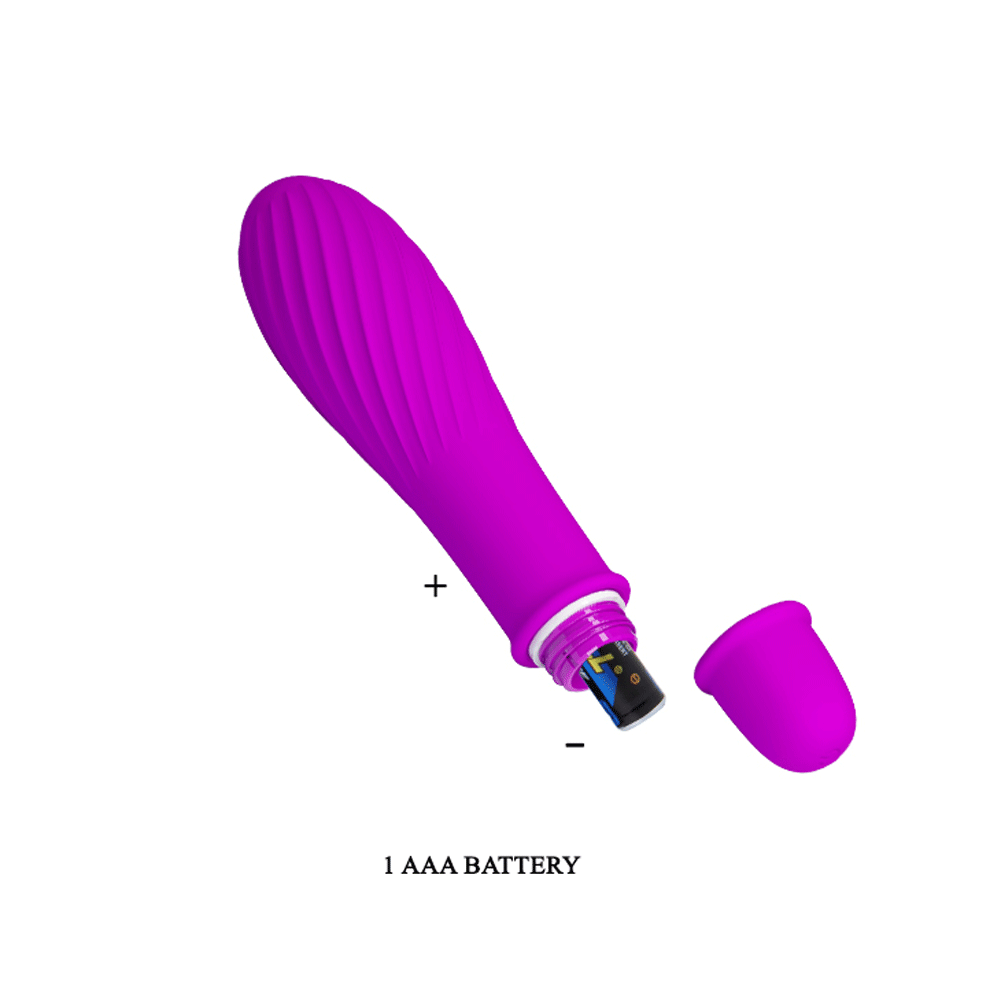 Solomon Mini Vibrator – Silicone Small Vibrator with Swirl Tip > Vibrators > Mini Vibrators