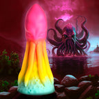 Creature Cocks King Kraken (Rainbow) Silicone Dildo 8.1 Inches – Premium Flexible Dildo > Dildos > Fantasy