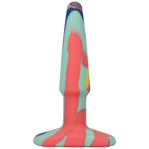 Groovy Silicone Anal Plug 4 Inch Sunrise Default Title Butt Plugs