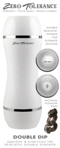 Zero Tolerance DOUBLE DIP - Double Ended Stroker Strokers - Manual