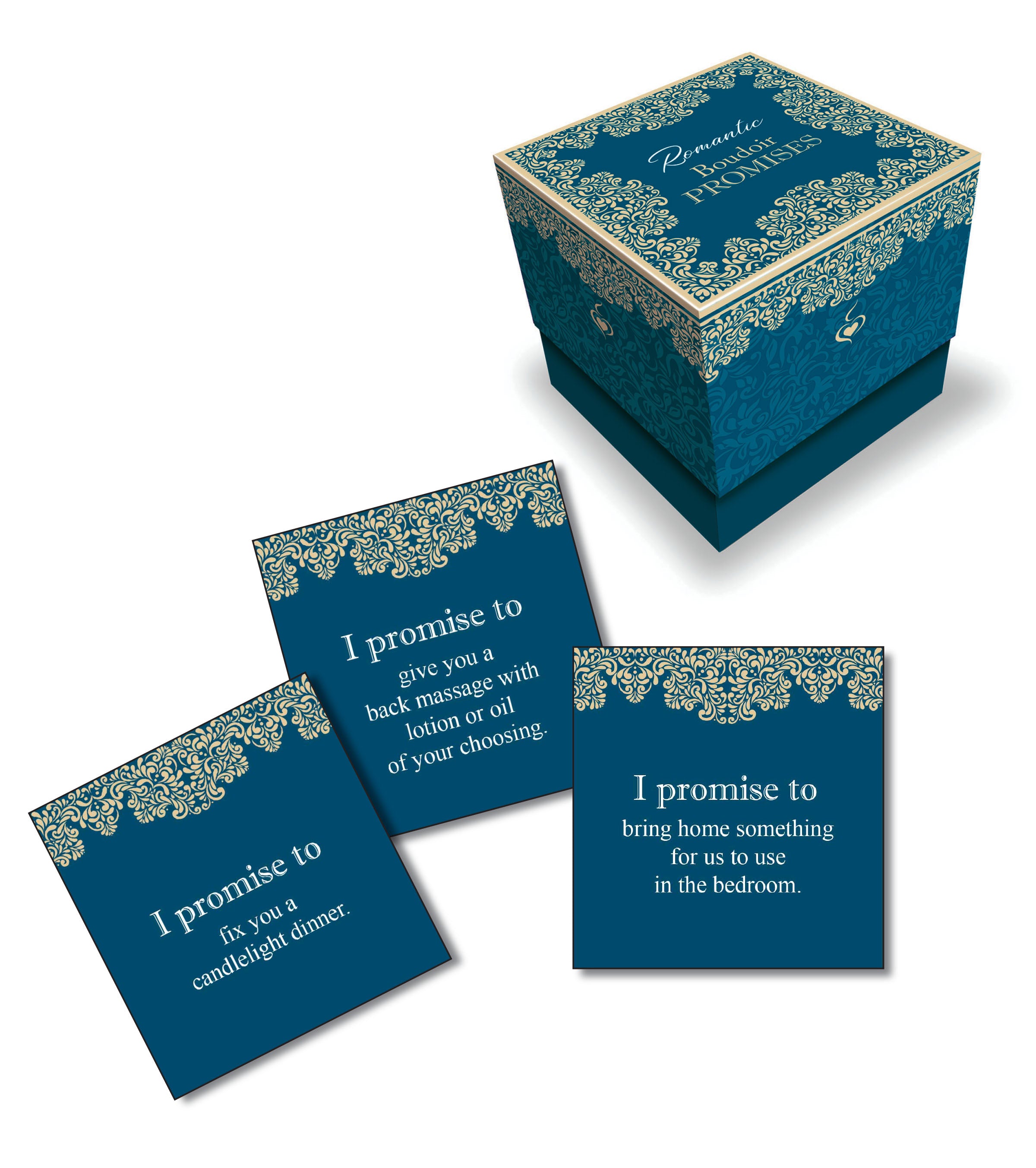 Behind Closed Doors Romantic Boudoir Promises Set of 30 Cards Default Title Games