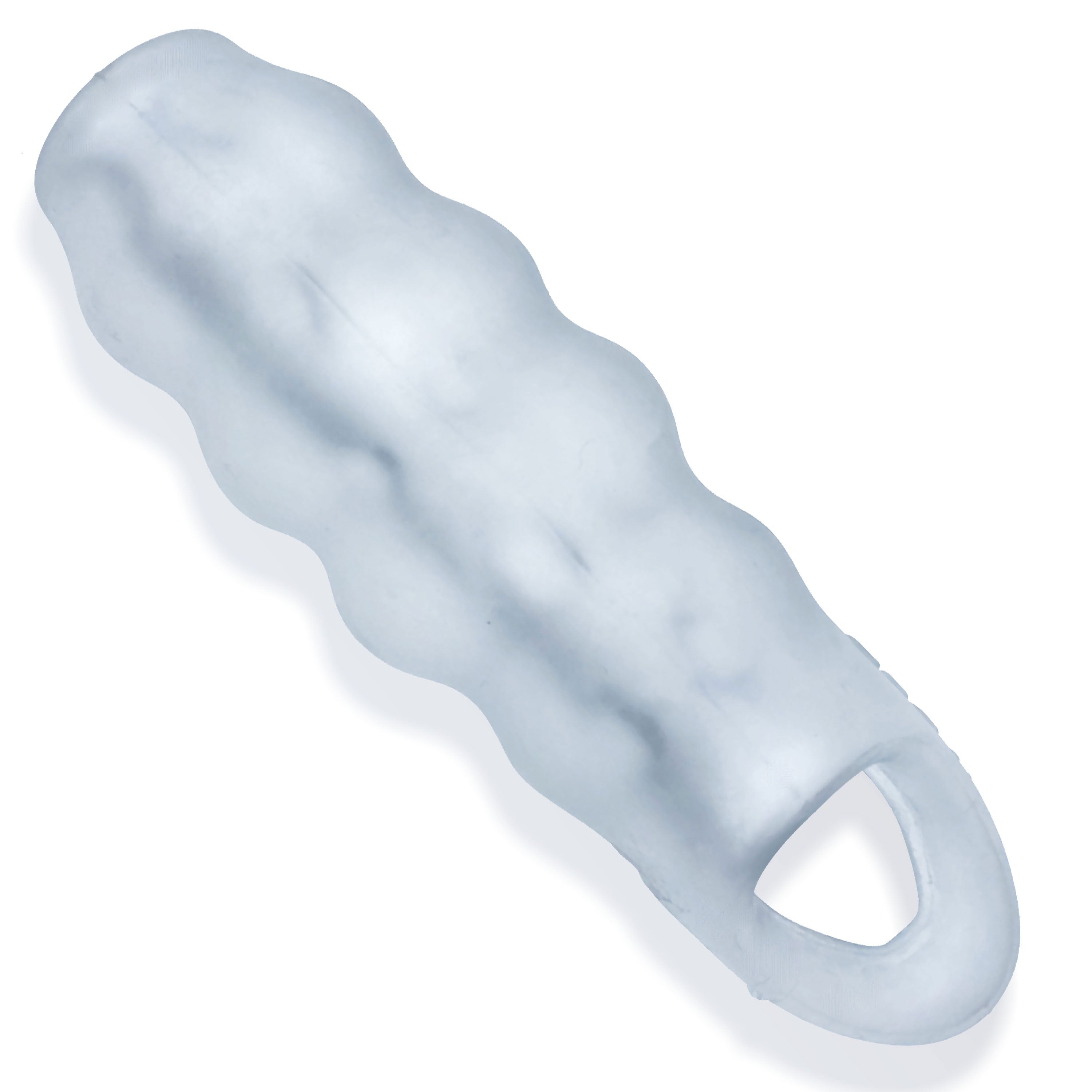 Invader Cocksheath Cool Ice 6.5 Inch Textured Silicone Sleeve for Girth Enhancement > Sex Toys For Men > Penis Sleeves