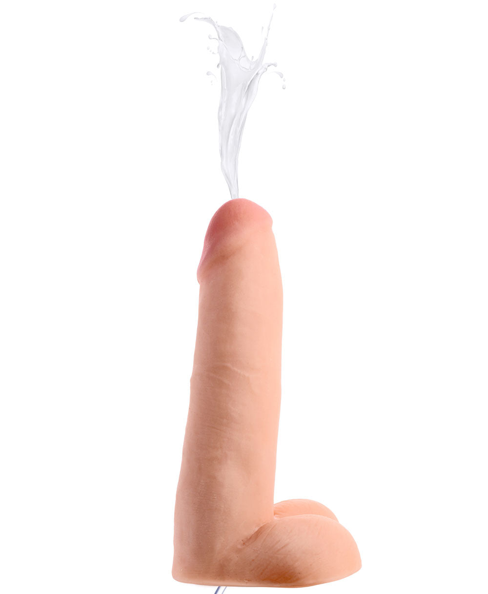 Squirting Dildo 8 Inch with Syringe Beige > Dildos > Squirting Dildos