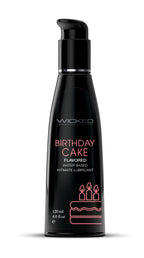 Wicked Sensual Care Birthday Cake Flavored Water-Based Lubricant 120ml Default Title > Lube > Flavoured