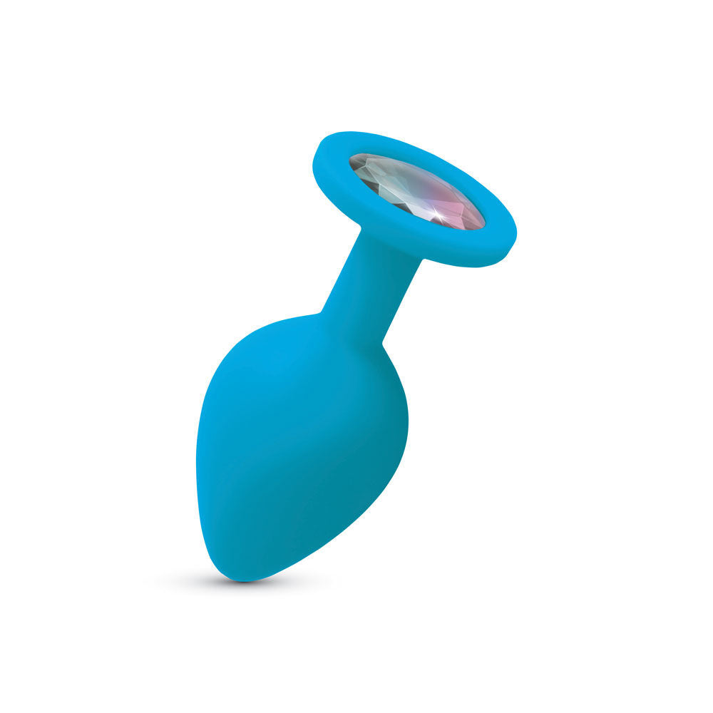 Gemma Silicone Jewel Butt Plug – Vibrant Tapered Butt Plug
