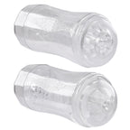 Gender X Double Fantasy – Dual-Ended Transparent Stroker > Sex Toys For Men > Masturbators Cup