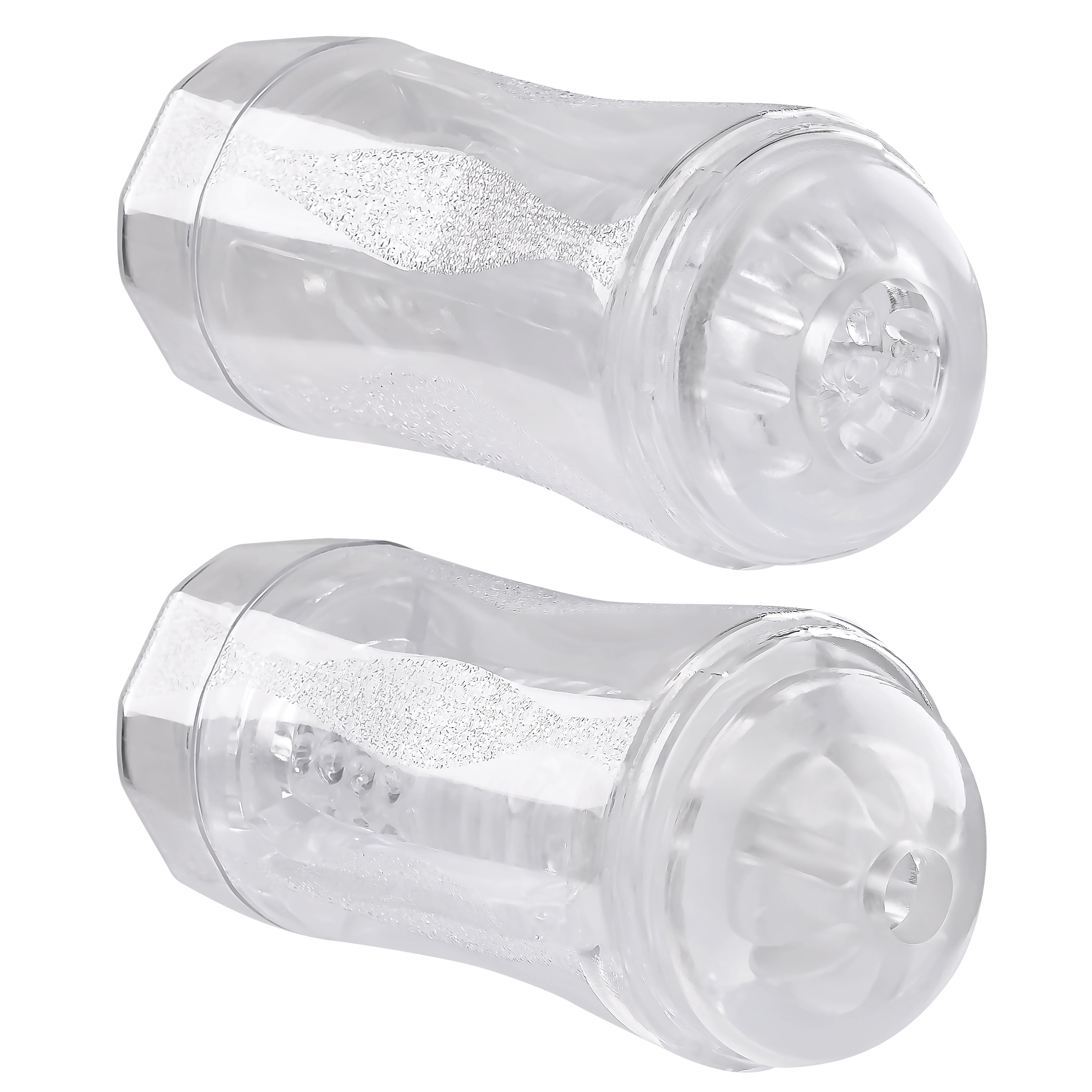Gender X Double Fantasy – Dual-Ended Transparent Stroker > Sex Toys For Men > Masturbators Cup