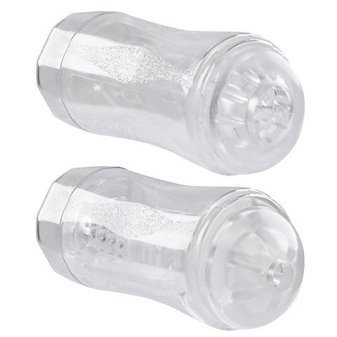 Gender X Double Fantasy Double Ended Stroker for Versatile Pleasure Strokers - Manual