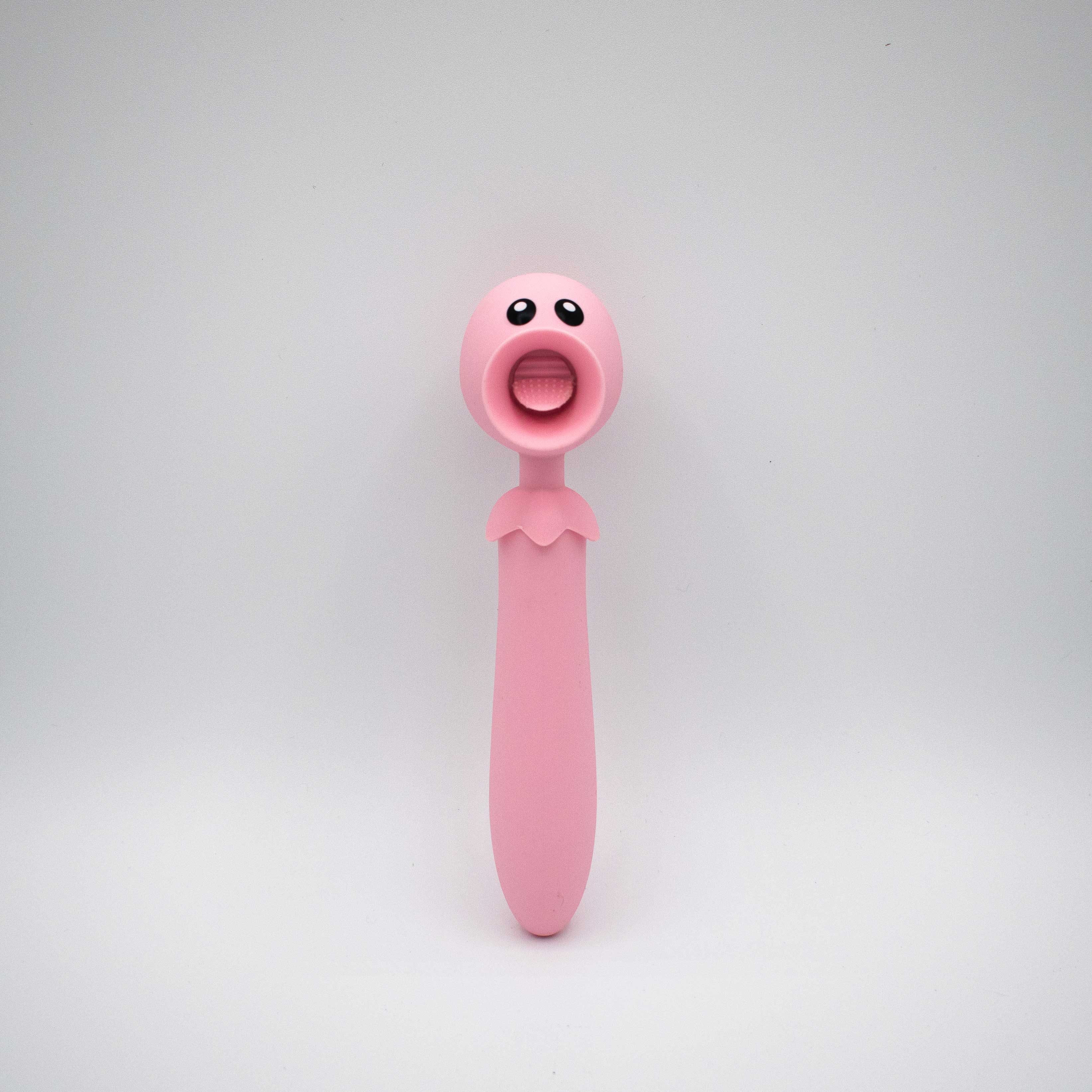 Lick n Stick Pink Clit Flicker and G-Spot Vibrator Toy Finger Stimulator